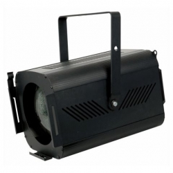 Stagebeam MKII 2000W Fresnel Black, Zoom from 10° to 40°